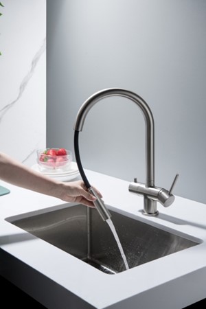 Bateria Trójdrożna Cyrus kolor STALI