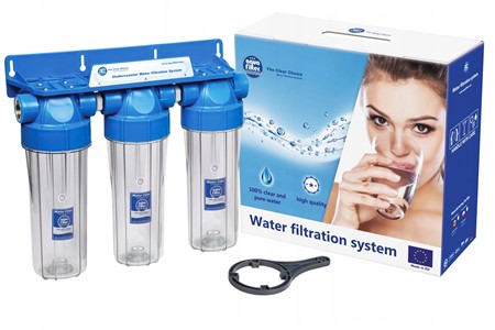 Korpus 3-Stopniowy FHPRCL1-B-TRIPLE Aquafilter