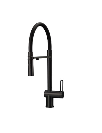 Kran trójdrożny Deante Magnetic CZARNY nero