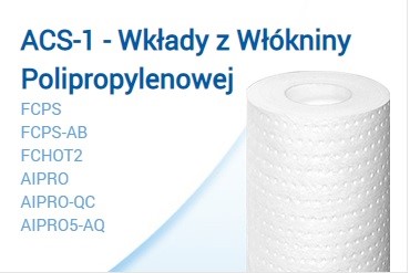 10" Wkład POLIPROPYLENOWY FCPS50 AQUAFILTER 50 mik