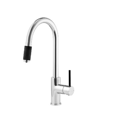 Bateria trójdrożna Deante ASTER chrom