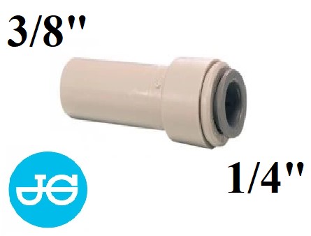 Złączka redukcyjna króciec 3/8" x 1/4" przewód