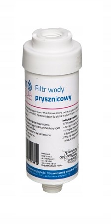 Filtr prysznicowy FITaqua biały