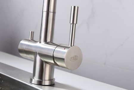 Bateria Trójdrożna Zara - Inox BLUE WATER