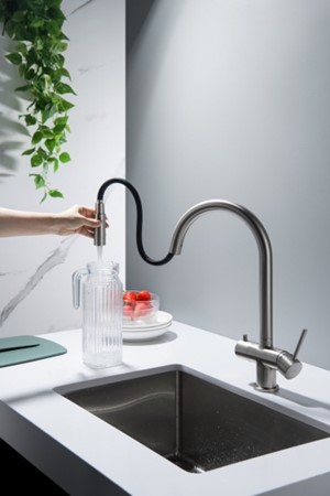 Bateria Trójdrożna Cyrus kolor STALI