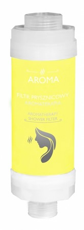 FILTR PRYSZNICOWY AROMATERAPIA USTM LEMON