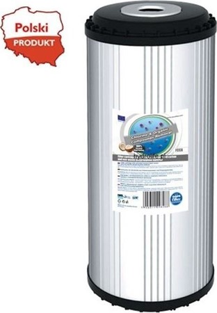 Wkład 10" FCCA10BB AQUAFILTER  granulowanym węglem