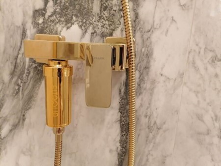 Filtr prysznicowy FITaqua złoty