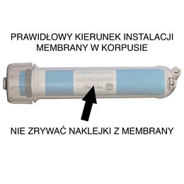 Membrana OSMOTEC - 400 GPD / ULP 3012 / 3"