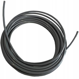 WĘŻYK PRZEWÓD WĄŻ 1/4 CALA 6,4 mm SZARY FILTRY