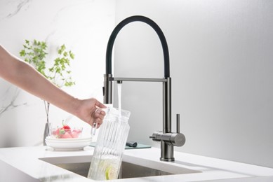 Bateria trójdrożna TUSAR grafit Gun Met Blue Water