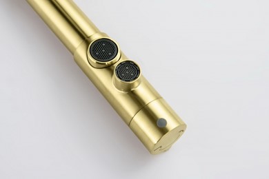 Bateria Trójdrożna Royal- mosiądz antyczny