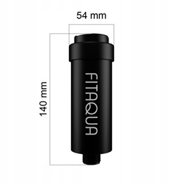 Filtr prysznicowy FITaqua czarny
