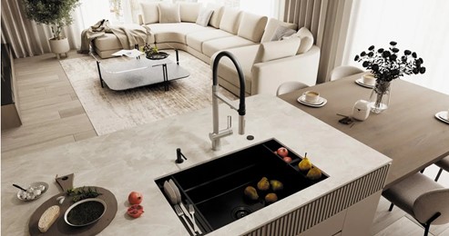 Kran trójdrożny Deante Magnetic CHROM