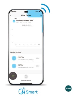Midea 600GPD Bezbiornikowy filtr Odwróconej Osmozy