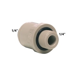 Złączka Wkręcana 1/4" GZ x 1/4" Przewód John Guest