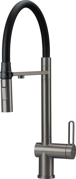 Kran trójdrożny Deante Magnetic titanium