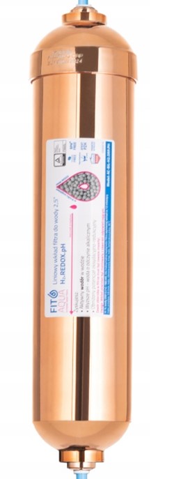 Wkład liniowy jonizujący 2,5" REDOX FITaqua złoty