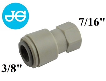 Złączka redukcyjna prosta 7/16" GW x 3/8" przewód