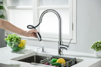 Bateria trójdrożna Diana plus chrom (window)