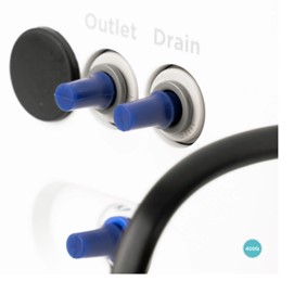 Midea 400GPD Bezbiornikowy filtr Odwróconej Osmozy